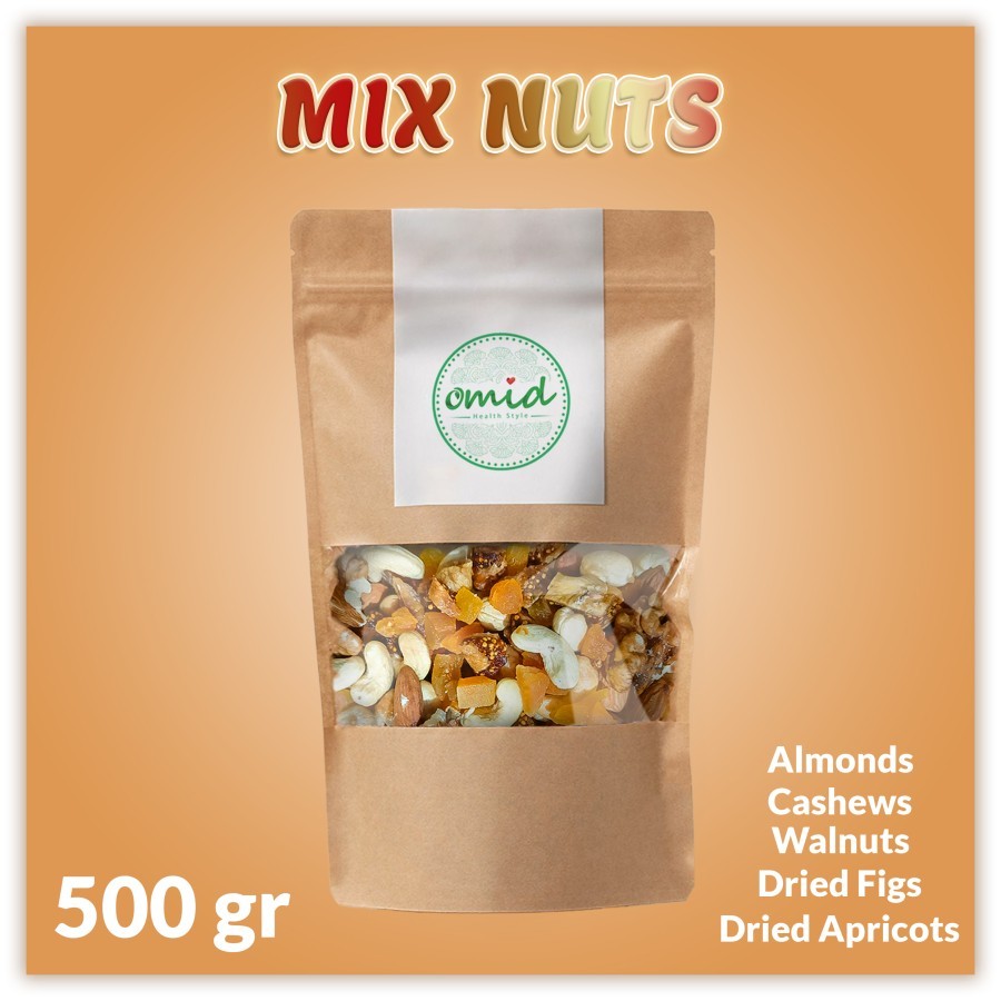 

Mix Nuts and Dried Fruits (Type 3) - 500gr