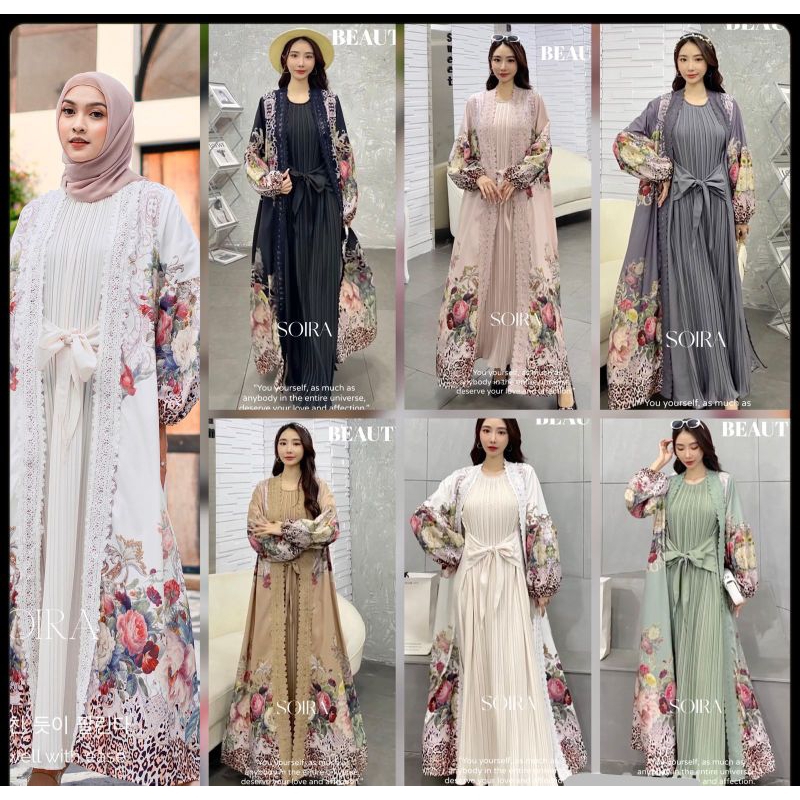 Set Dress gamis ORI SOIRA