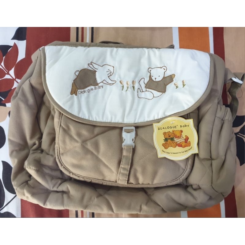 Tas Bayi Besar Bordir Dialogue Baby
