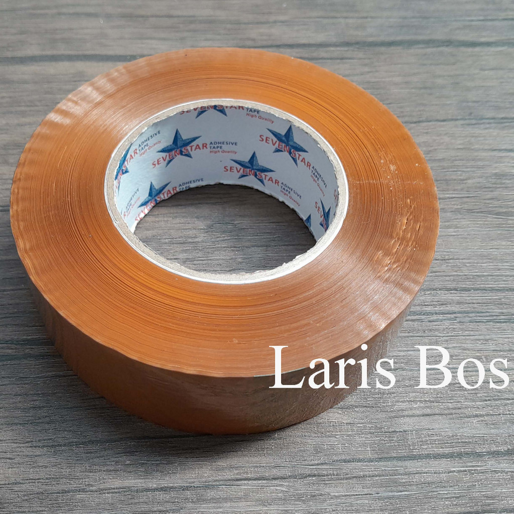 

Lakban Coklat SEVEN STAR / GOLEM TAPE 45mm/48mm 300yard