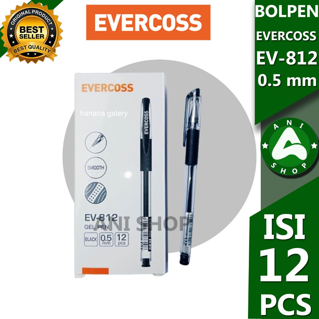 

PULPEN EVERCOSS EV-812 ISI 12 PCS ANI SHOPP