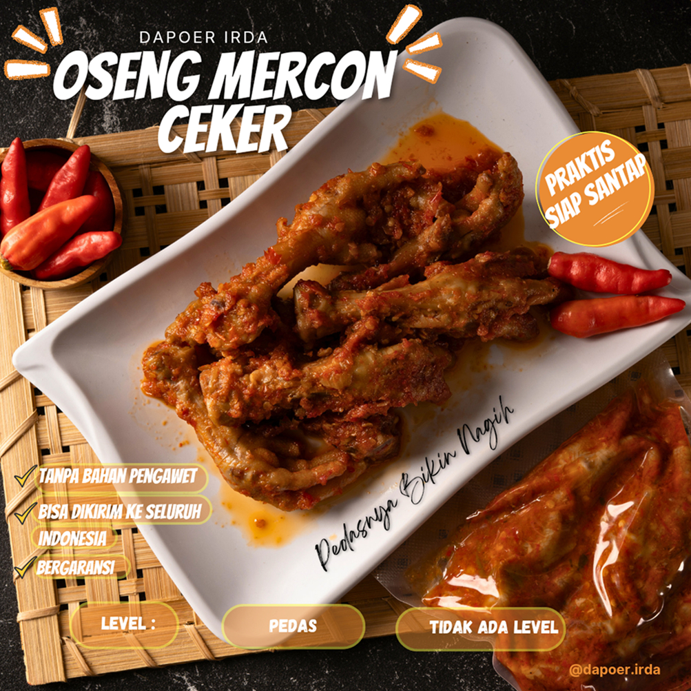 	 Dapoer Irda Oseng Mercon Ceker	