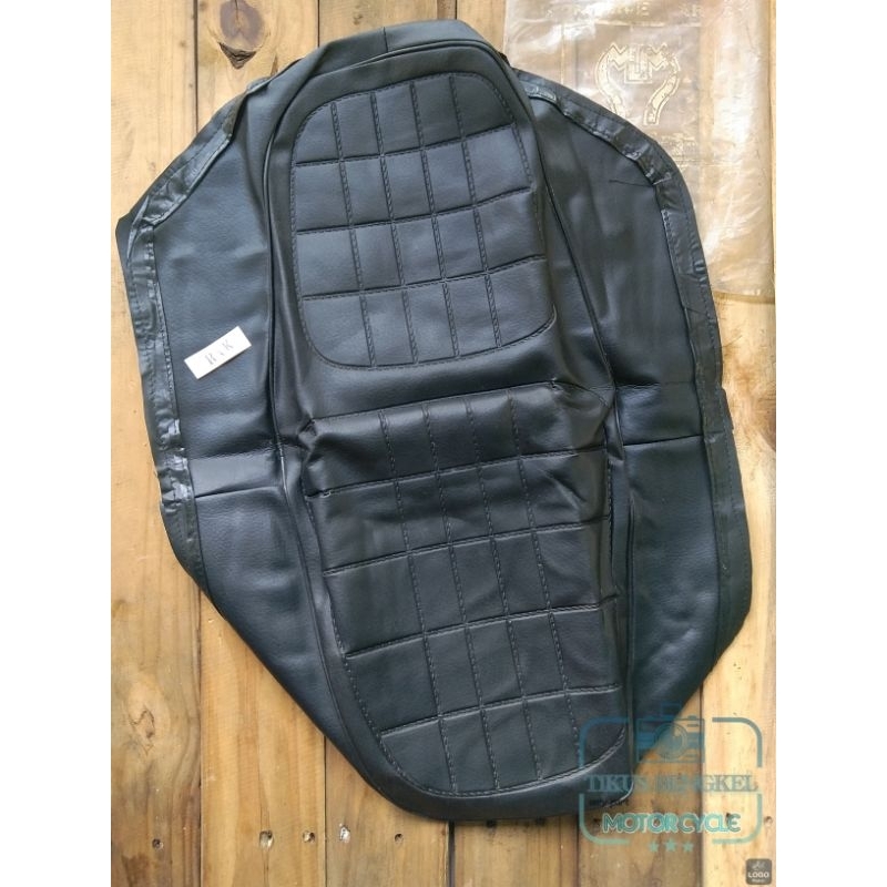 Cover Sarung Kulit Jok Sadel Yamaha Rxk Rx125 RX 125 Gajah Nos