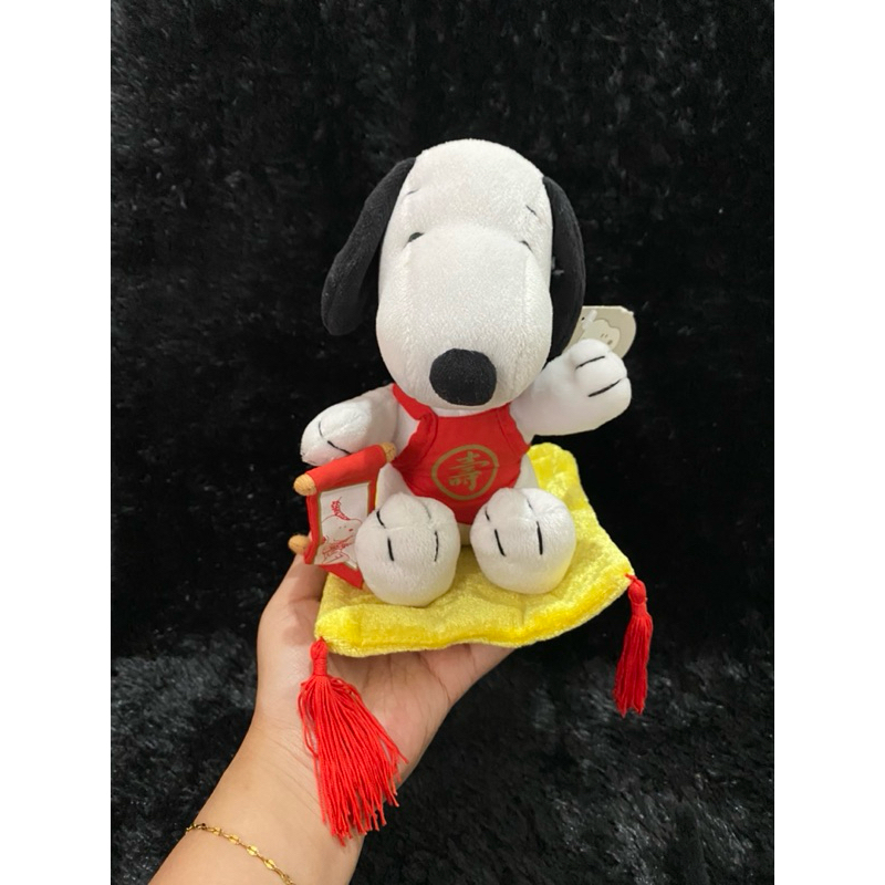 Boneka Karakter Snoopy Hoki size 20cm Original / Boneka Snoopy Hoky / Boneka Lucky Snoopy / Boneka S