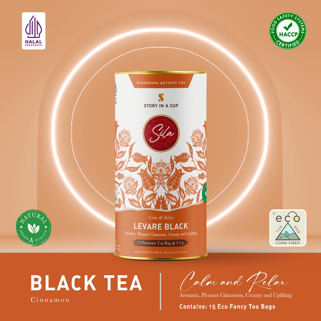 

Sila Artisan Tea | Levare | Canister | Teh Premium | Black Tea