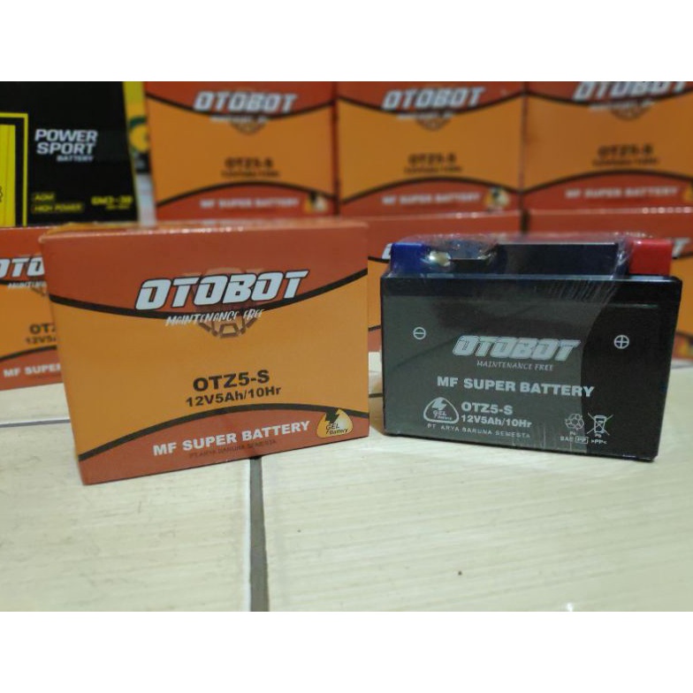 AKI KERING MOTOR MURAH BUAT BEAT OTOBOT GTZ5S 5AH