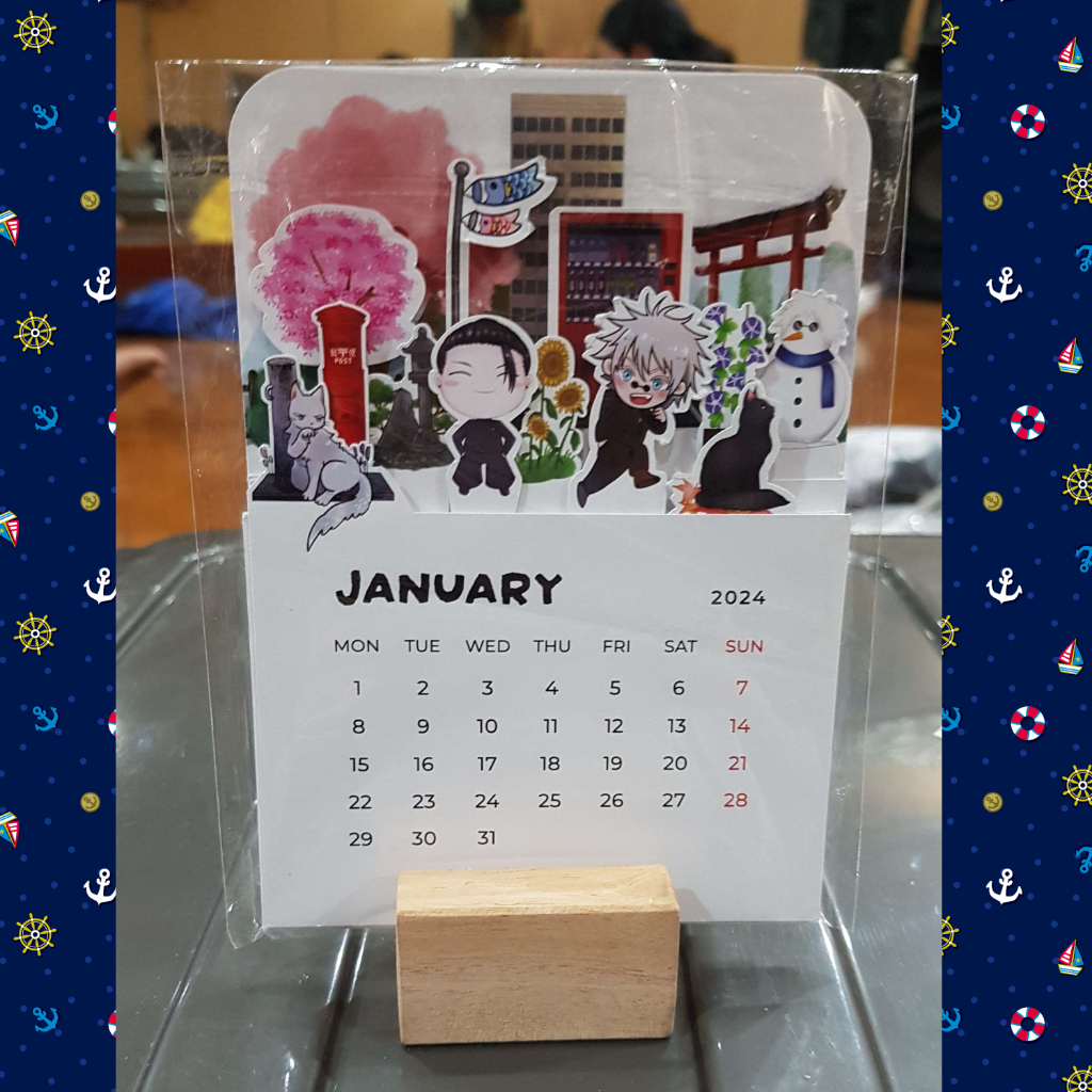 

Kalender Meja Jujutsu Kaisen 2024