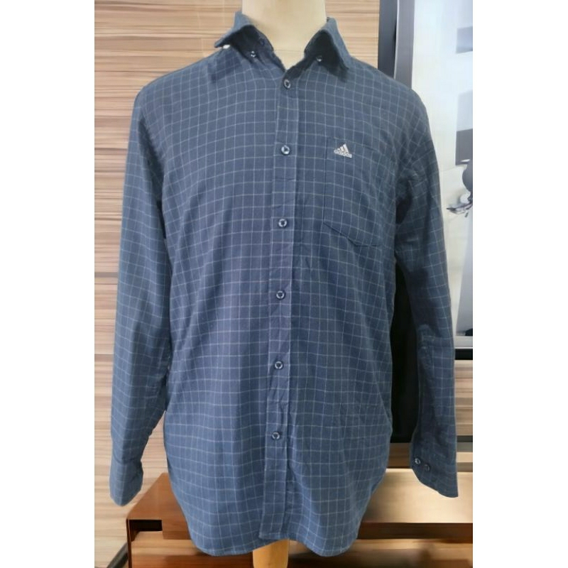 (BISA COD) Kemeja Pria Lengan Panjang // ADIDAS ORIGINAL