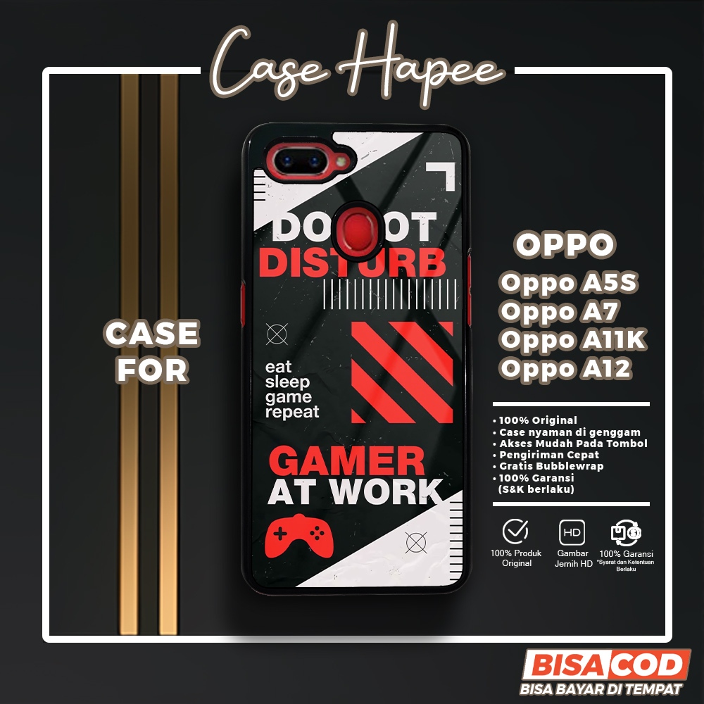 Case Oppo A5S A7 A11K A12 Casing Oppo A5S A7 A11K A12 [GAME] Casehapee Case Glossy Case Aesthetic Cu