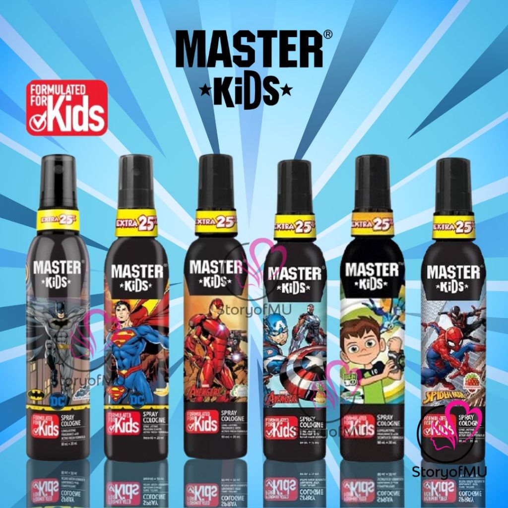 MASTER KIDS Spray Cologne Ben10 80ml + 20ml - Parfume Parfum