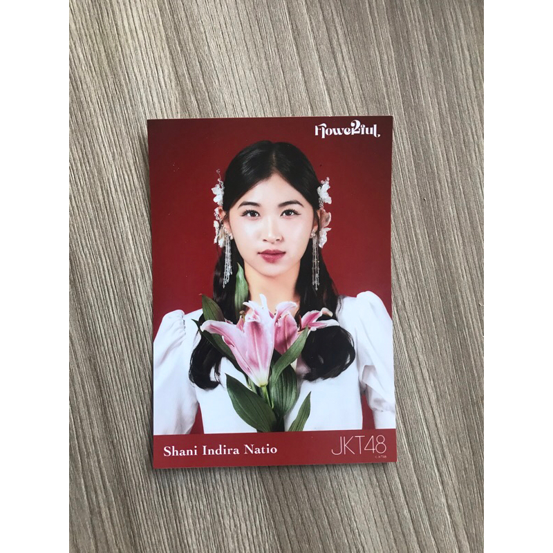 Photopack JKT48 Official Flowerful Shani