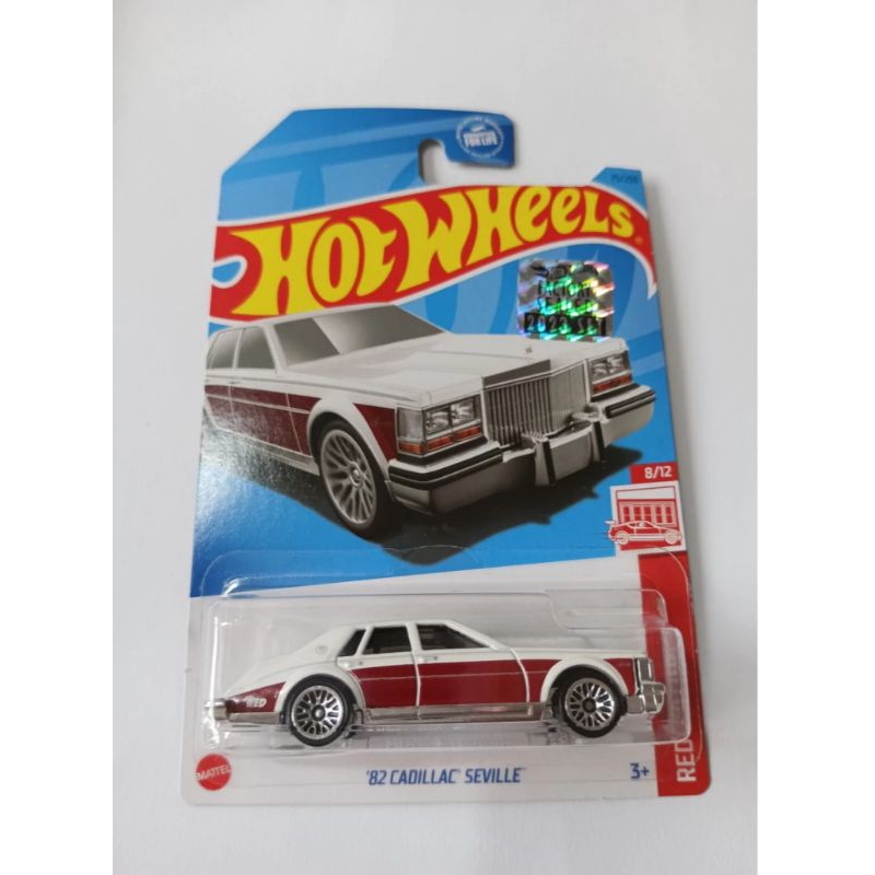 Hot wheels 82 Cadillac Seville Red edition