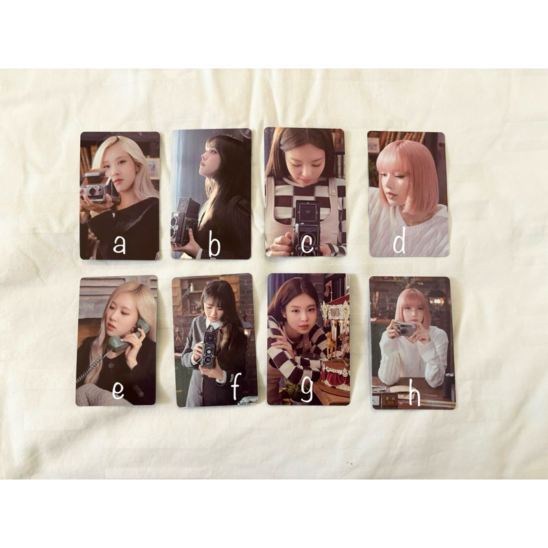 [OFFICIAL] BLACKPINK - The Game DATE WITH BLACKPINK Official Photocards