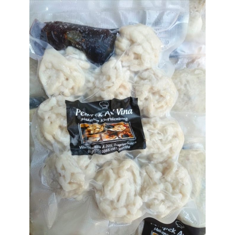 

Pempek keriting/pempek kerupuk isi 10pcs