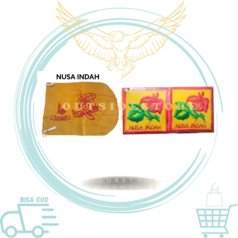 bendera regu nusa indah tanda regu nusa indah bendera regu pramuka tanda regu pramuka nuda indah l