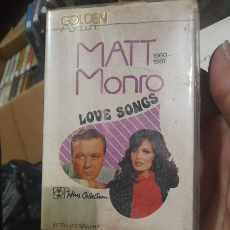 kaset pita matt monro love songs 1960'-1981 love songs