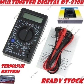 Terjamin Bagus MULTIMETER AVOMETER MULTITESTER DIGITAL DT83B DT83B Hari ini