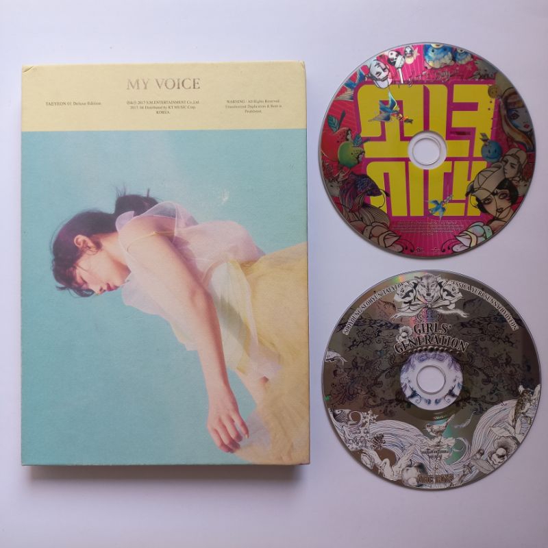 [OFFICIAL] TAEYEON ALBUM ONLY MY VOICE DELUXE EDITION SKY VERSION GIRLS'GENERATION GG SNSD THE BOYS 