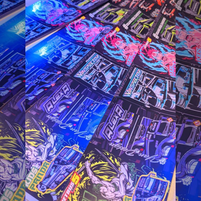 

COD Stiker Buss Keren Premium High Quality ( 50 Stiker + Bonus )