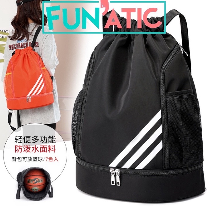 Banting Harga Funatic Tas Ransel Anti Air Backpack Multifungsi Tas Olahraga Traveling Bag For Uni FA