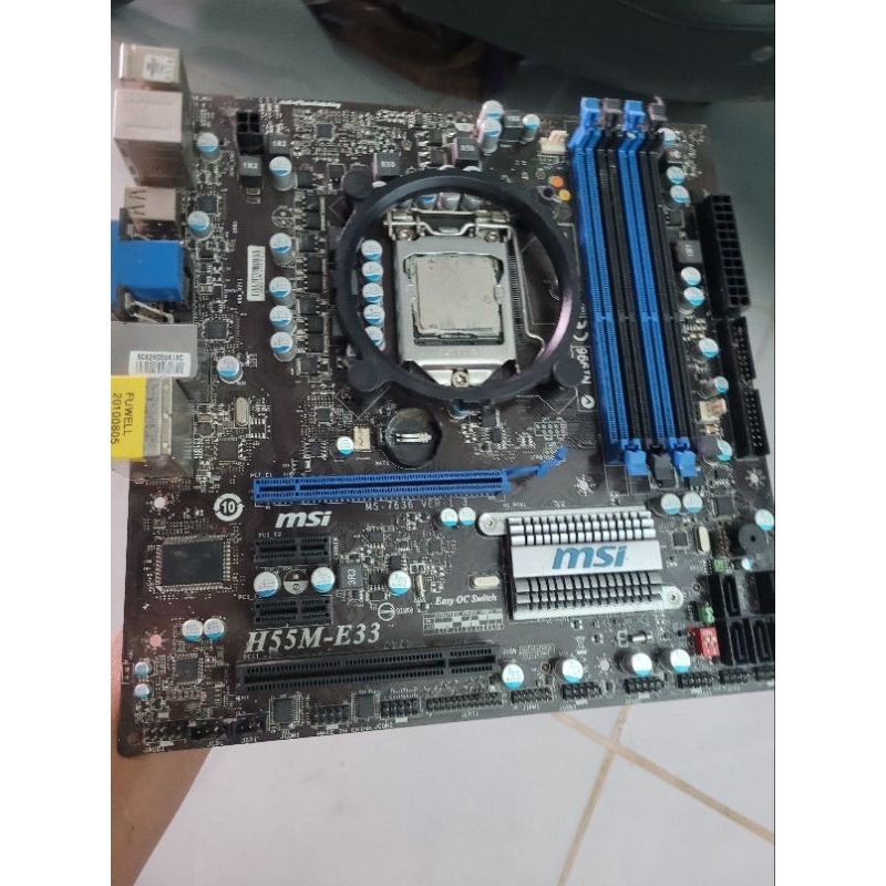 mobo Msi H55M E33