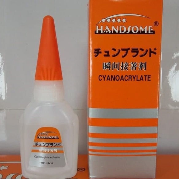 

Baru 12pcs LEM KOREALEM SUPER LENGKETLEM TETES CAIR HANDSOME HS1 ORI