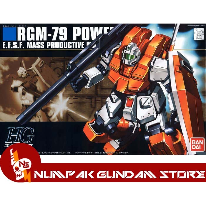 RGM 79 Powered GM Gundam Bandai