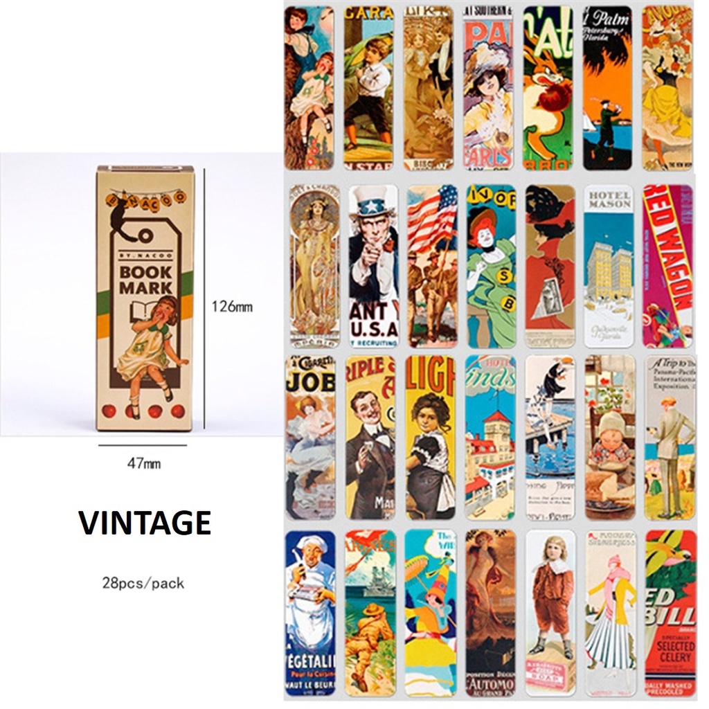 

Paper Bookmark Vintage