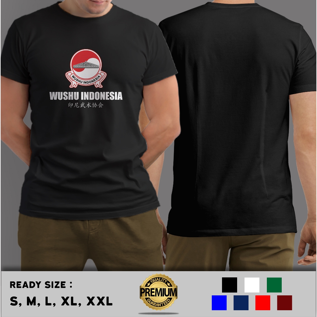 Kaos WUSHU INDONESIA Terlaris