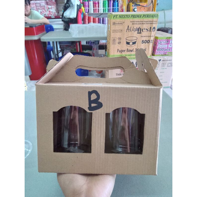 

GABLE BOX B isi 2 Toples tabung 800gr / BOX TOPLES