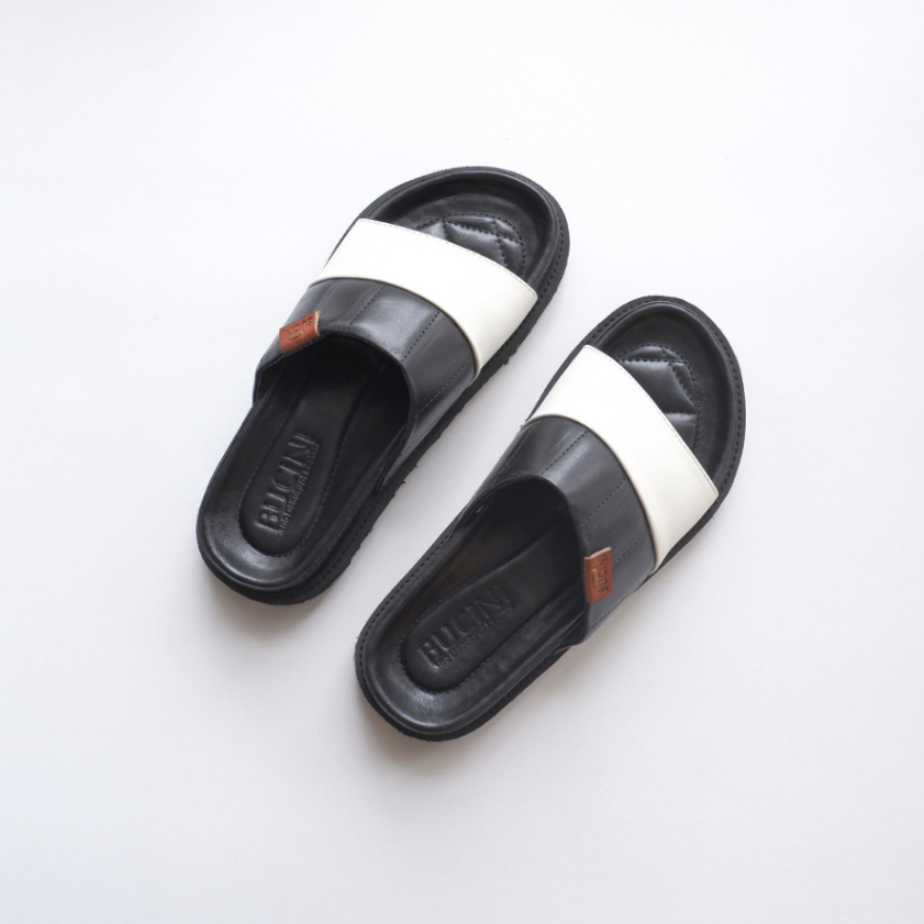 Sandal Slop Wanita Kulit Asli Premium | BUCINI GV 213 A