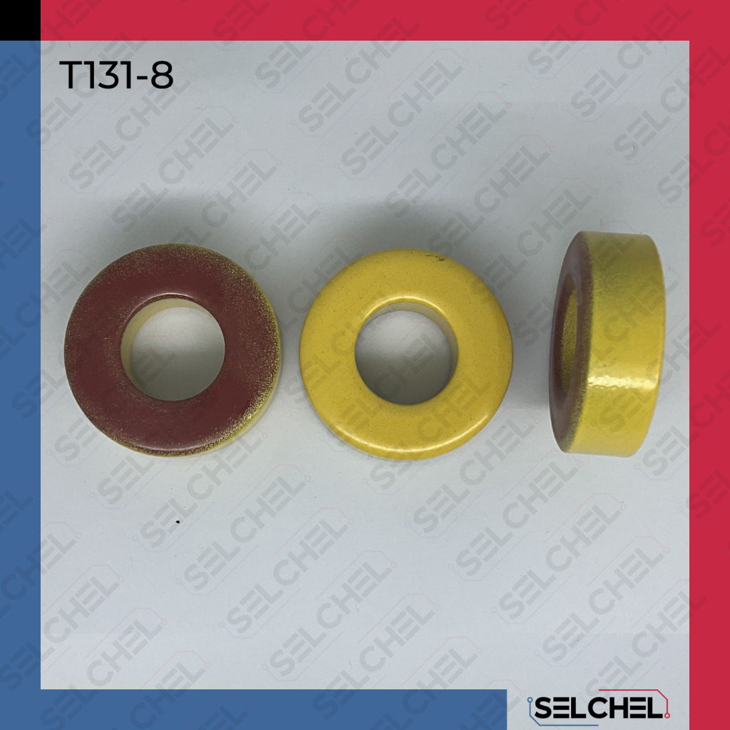 t131-8 toroid core merah kuning