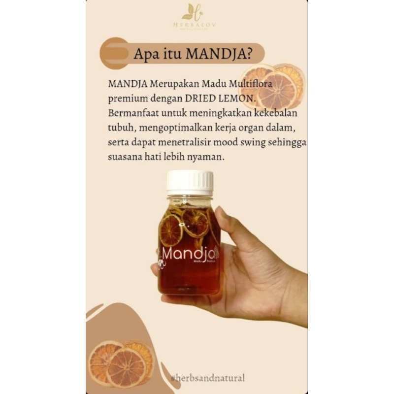 

HERBAMOUR STORE - HERBALOV - Mandja/Madu Premium