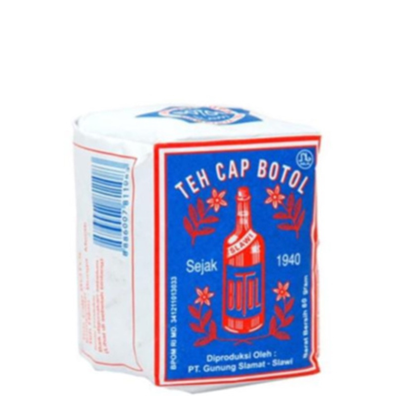 

Teh Cap Botol Biru Teh Serbuk Seduh Aroma Melati 80GR