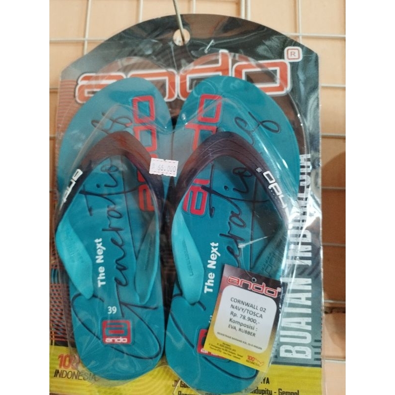 Sandal jepit Ando ori