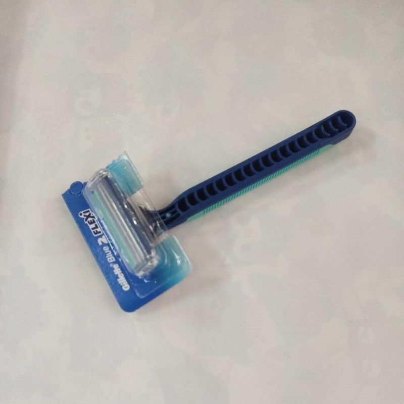 Alat Cukur Jenggot / Kumis Gillette Blue II 2 Flexible / Plus Original
