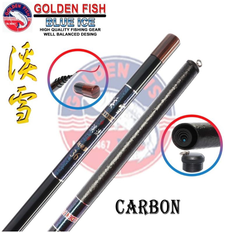 TEGEK GOLDEN FISH BLUE ICE