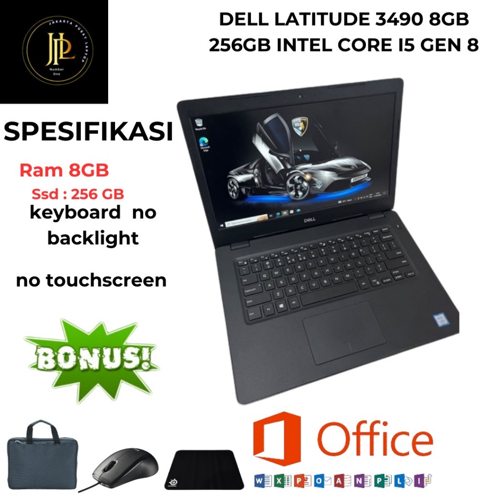 DELL LATITUDE 3490 8GB 256GB INTEL CORE I5 GEN 8