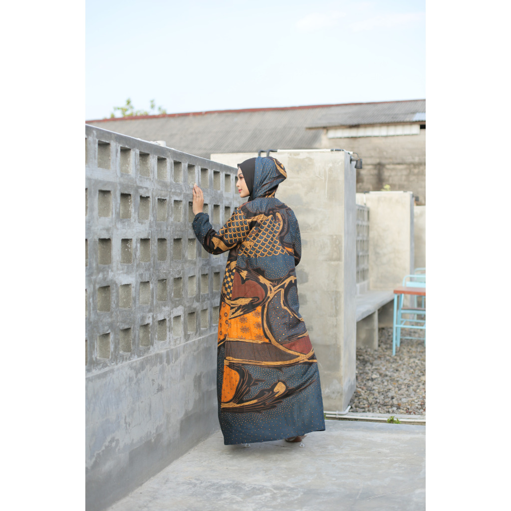 Eksha Dress Outer Batik