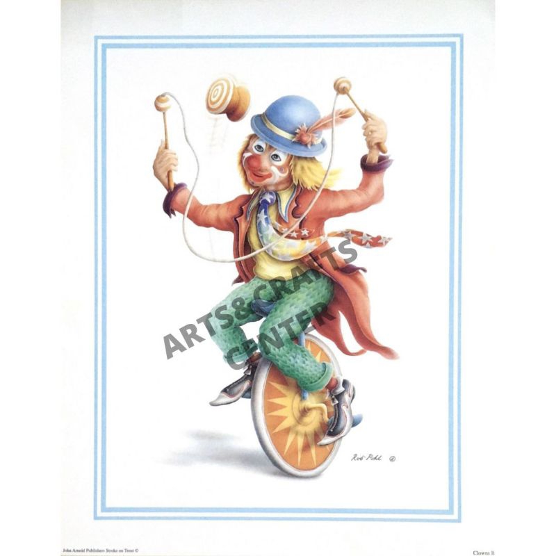Gambar Papertole Clown