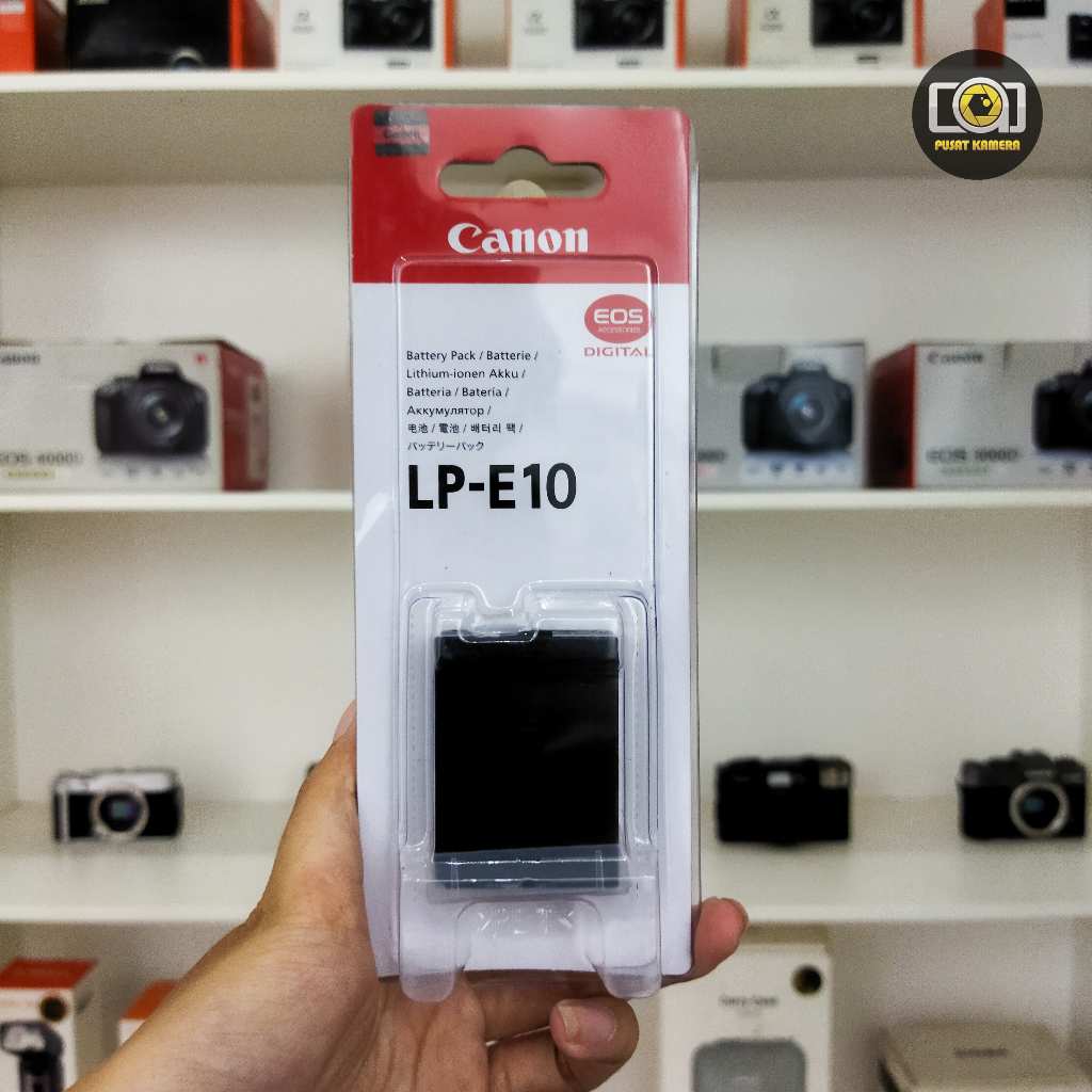 Baterai Kamera Canon LP-E10 for Canon 1100D/1200D/1300D/1500D/2000D/3000D/4000D