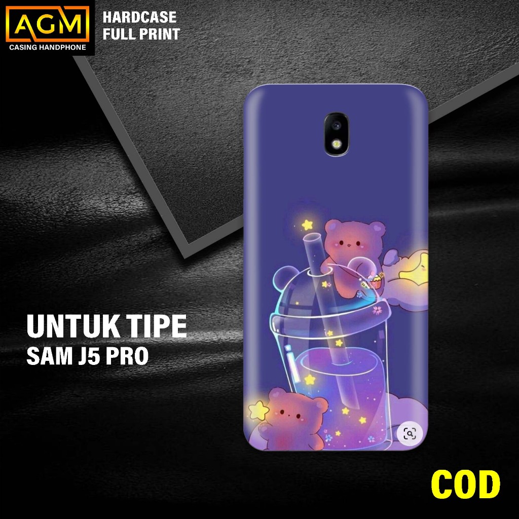 Case Samsung J5 Pro - Casing Hp Samsung Motif Boba Terbaru Hardcase fullprint 3D Case - Kesing Hp Sa
