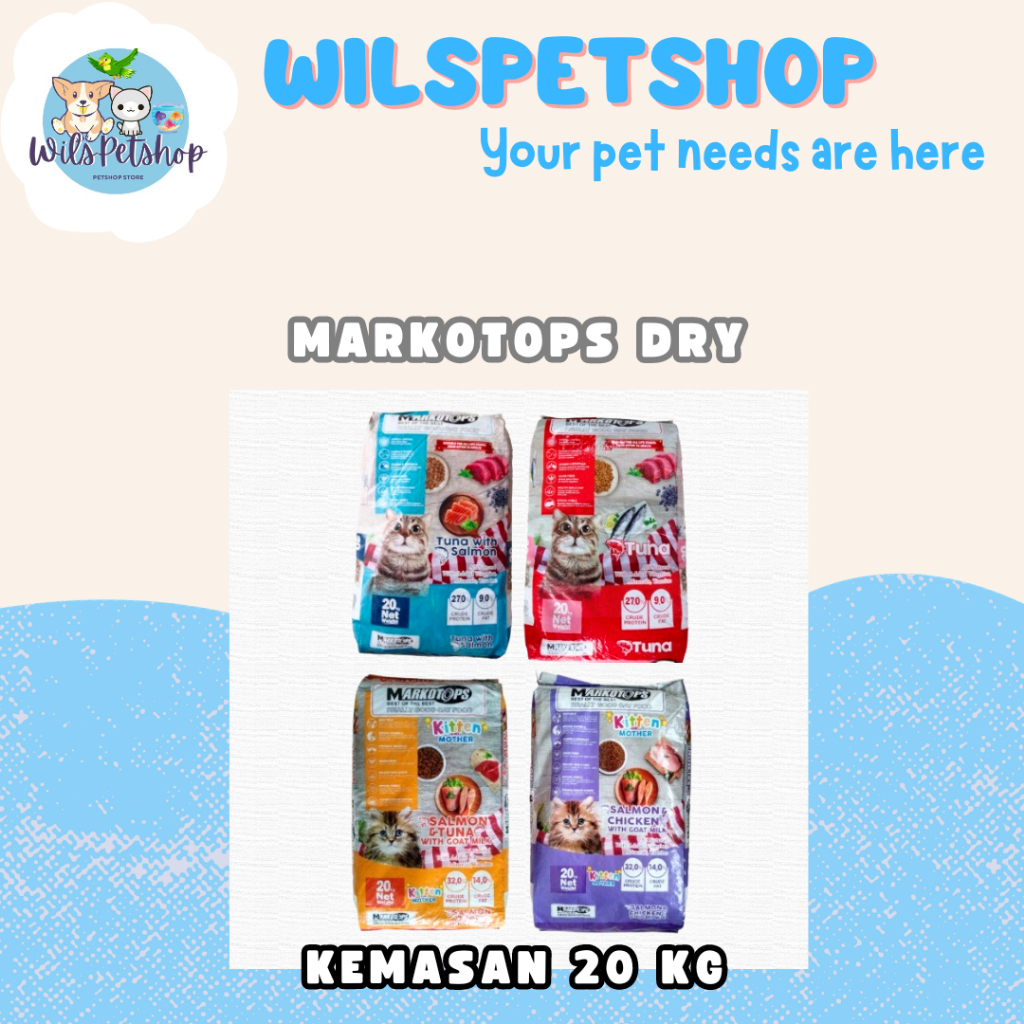 Makanan Kucing - Markotop 20kg [INSTANT]