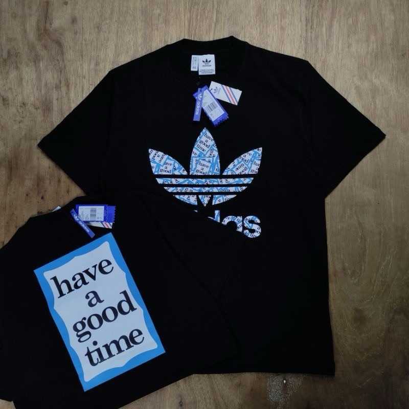 T-Shirt ADIDAS X HAVE A GOOD TIME Hitam Oversize