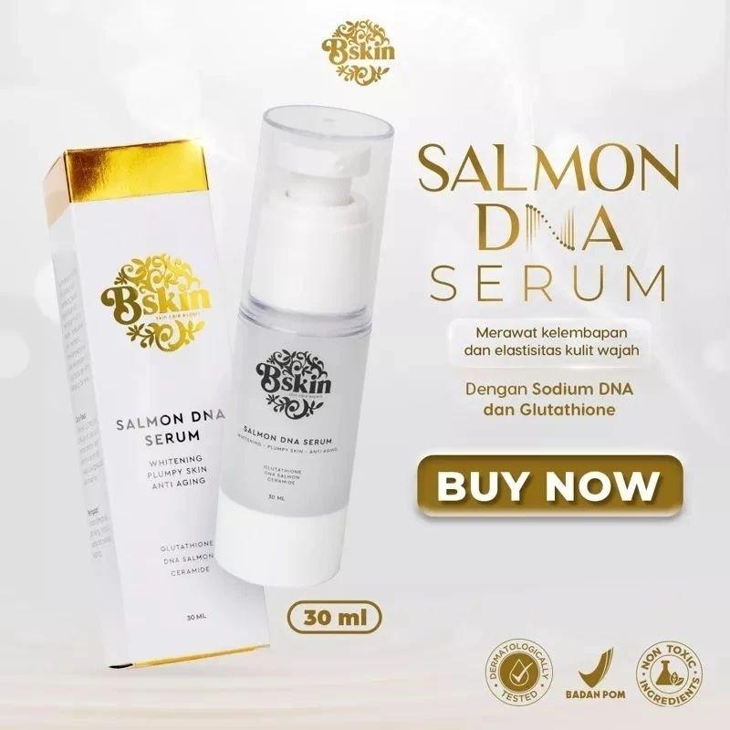 BSkin Salmon DNA Serum Whitening Plumpy Skin Anti Aging 30ml