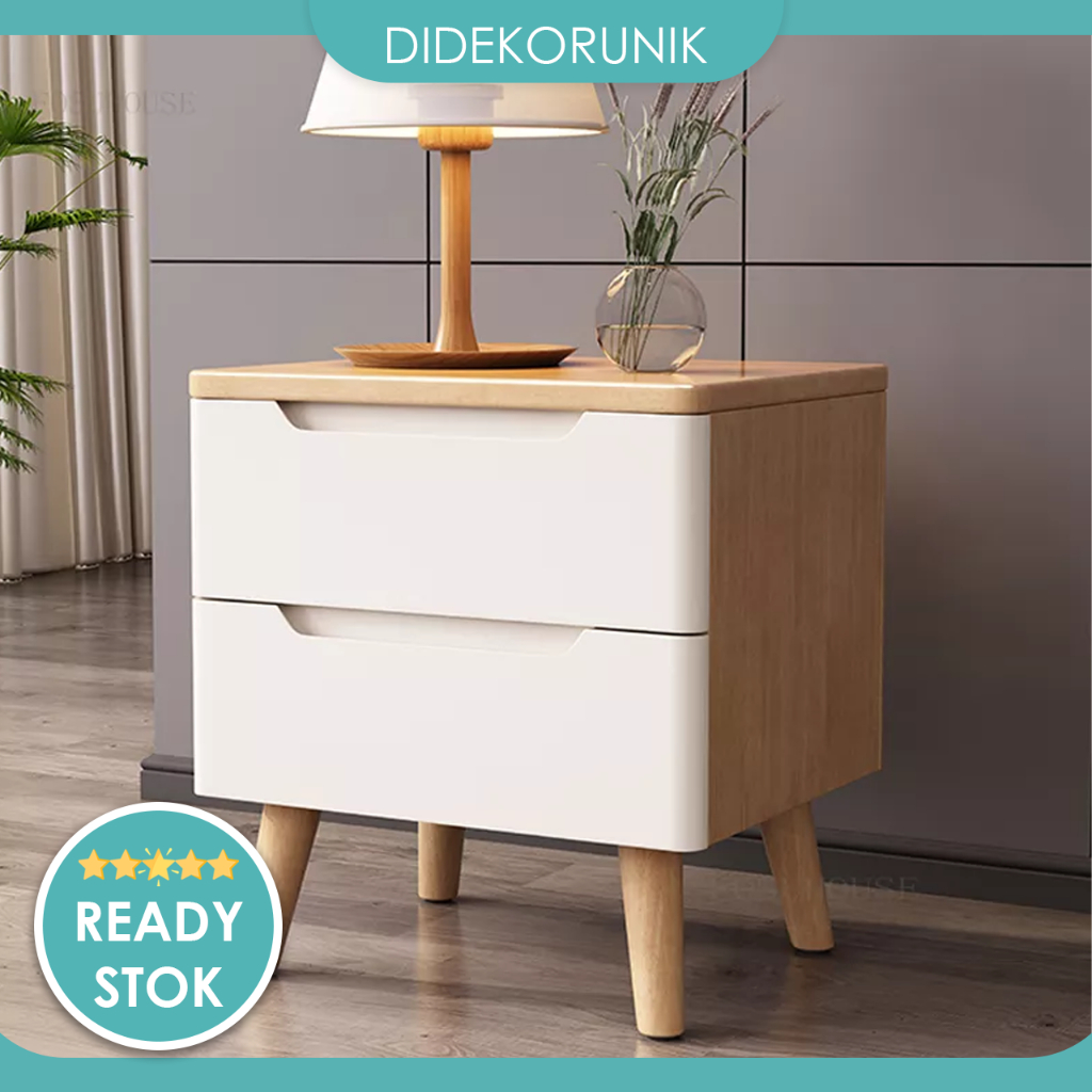 Meja Laci Nakas Meja Kamar Tidur Lemari Laci Meja Nakas Minimalis Meja Laci Minimalis | D2L12