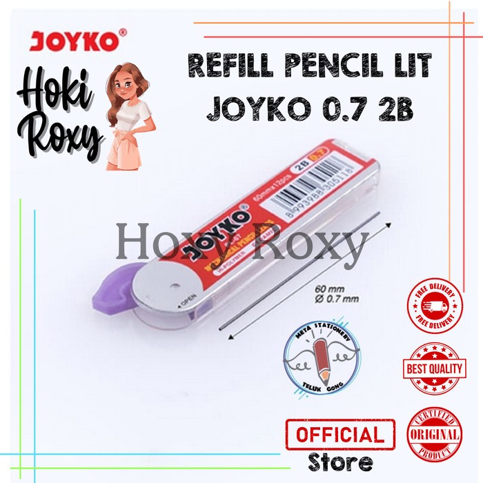 

Pencil Lead / Isi / Refill Pensil Mekanik 2B 0.7 MM
