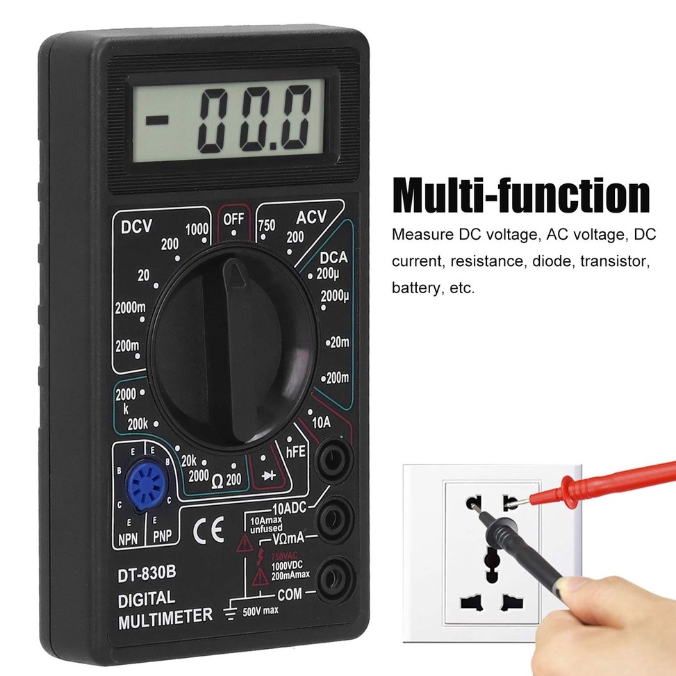 fL Multimeter Avometer Multitester Digital DT83B DT83B  Aneka Importir