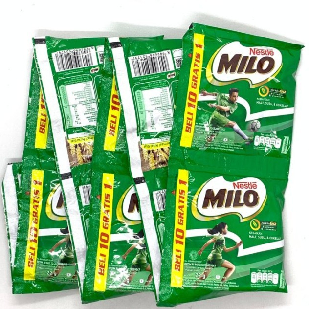 

MILO Activ-Go Susu Bubuk Sachet 22 gr RENCENG ( ISI 10 sachet )