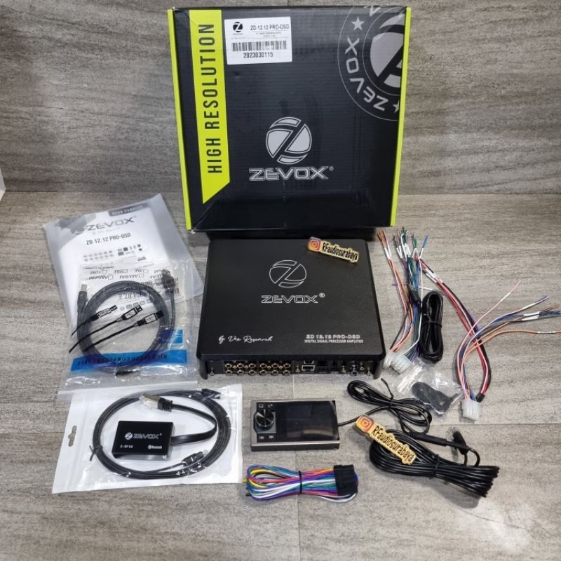 ZEVOX - ZD 12.12 PRO-DSD - DSP+DSD PLAYER AMPLIFIER